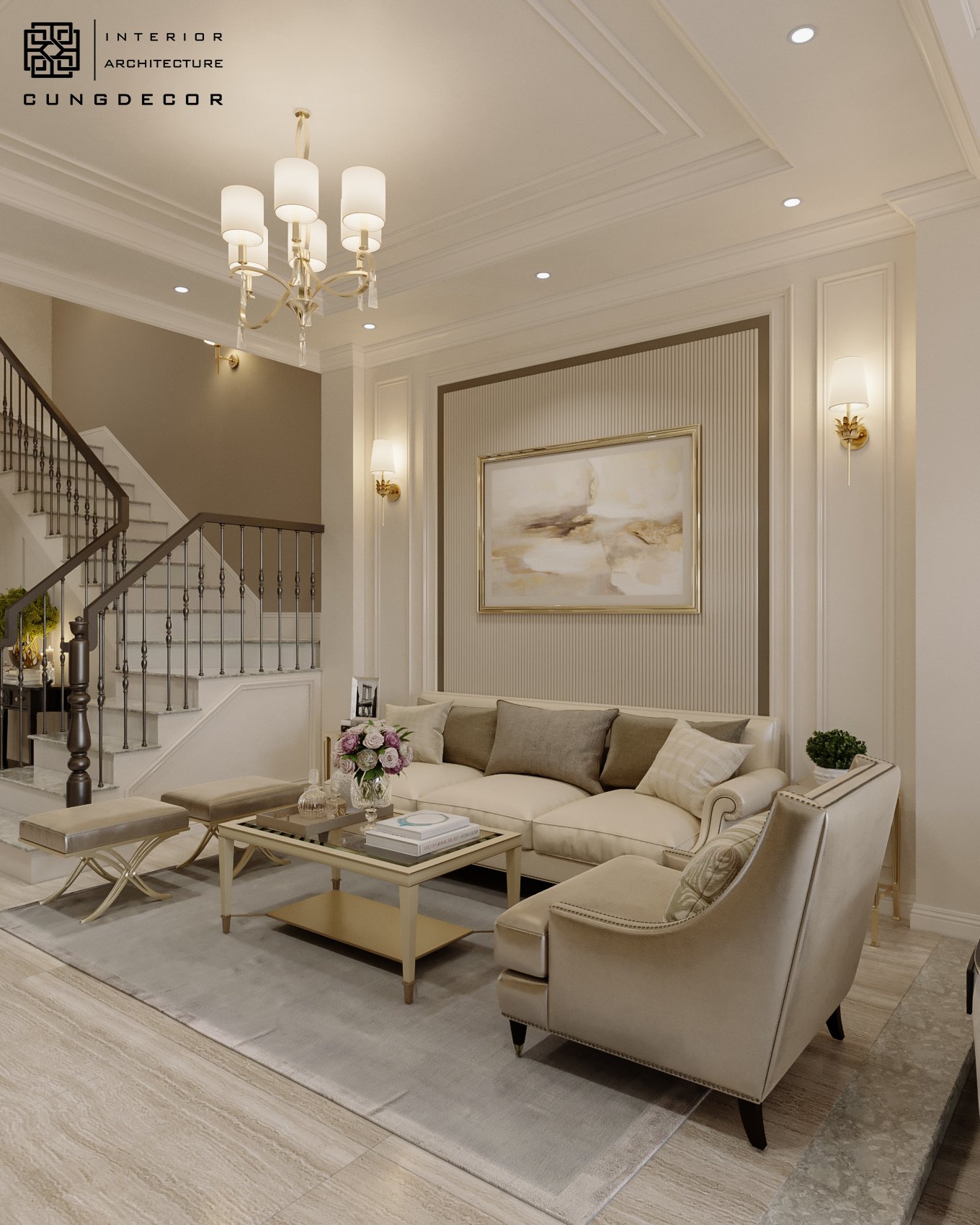 Nhà phố tân cổ điển